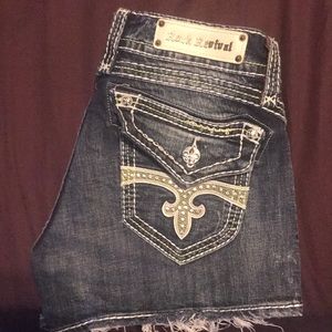 RR Jean shorts